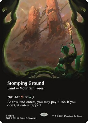 MTG foil GTC 踏み鳴らされる地/Stomping Ground en_05cada0e9d.webp