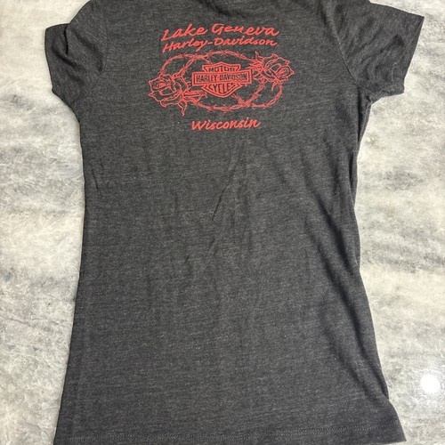 Harley Davidson 110th Anniversary Damen T-Shirt Gr. Medium Wisconsin - Bild 12 von 20