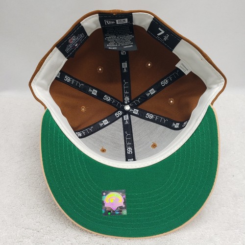 New Era Springfield Merchants MILB Toasted Peach 59FIFTY Fitted Hat Cap Sz 7 3/8 - Picture 5 of 6