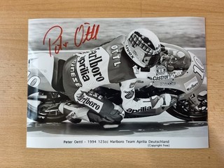 Peter Oettl original Autogramm