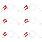 6pcs Tree Infusion Tubing Bag Tubes Plastic Plant Garden Drip Tubes Irrigation