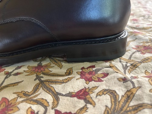 J.Crew Herren dunkelbraun Leder Derby Schuhe Größe 8,5 "Ludlow" ($ 248) NEU Schnürschuhe - Bild 12 von 20