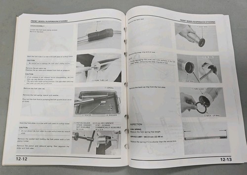 Honda XR600R Service Manual 1985 OEM Genuine NOS New - Picture 5 of 8