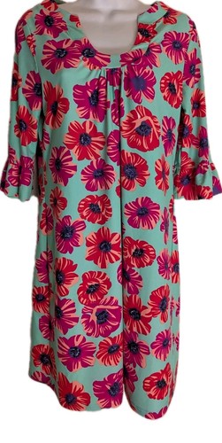 ARYEH Woman's/Jr.'s 3/4 Sleeve Floral Pullover Dress - Size S - Picture 1 of 5