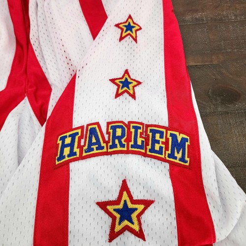 Harlem Globetrotters Shorts Mens XL Red White Blue Basketball Mesh Stars Stripes - Picture 3 of 13