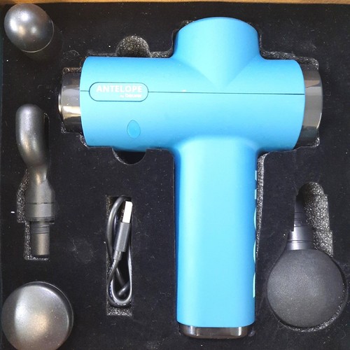 Beurer Massagepistole BOOM Massage Gun 4 Aufsätzen Magnetic compact Antelope Ent