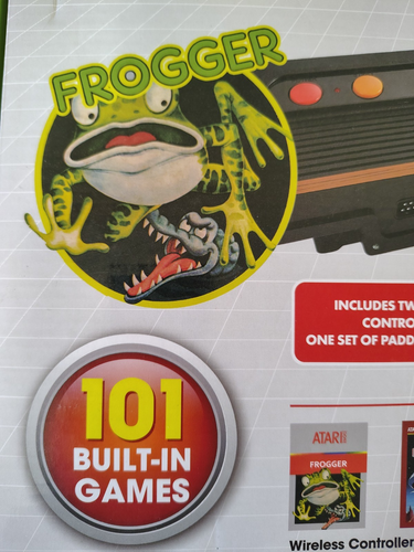 Atari Flashback 7 Classic 101 Game Console Paddle Frogger Deluxe Ed. Box NEW MIB - Picture 10 of 24