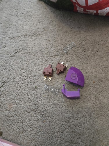 VAX air reach purple U90-MA-R vacuum part Power & Brush roll buttons & switches - Picture 2 of 4