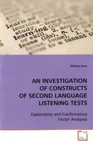 Minhee Eom | AN Investigation OF Constructs OF Second Language Listening Tests