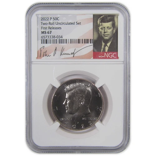 2022 P Kennedy Half Dollar MS 67 NGC Clad First Releases SKU:CPC9772