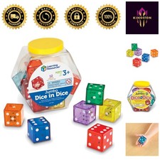Jumbo Dice-in-Dice: Safe and Engaging Math Manipulatives for Young Learners