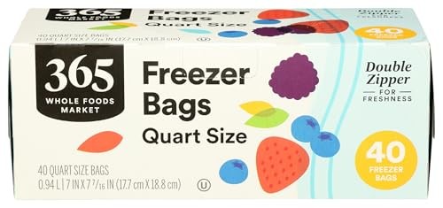, Quart Double Zipper Freezer Bag, 40 Count - Bild 3 von 7