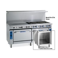 Imperial 48 in 4Burner Gas Range w/ Griddle, Standard Oven and