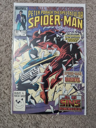 Peter Parker The Spectacular Spider-Man #110 (1985)