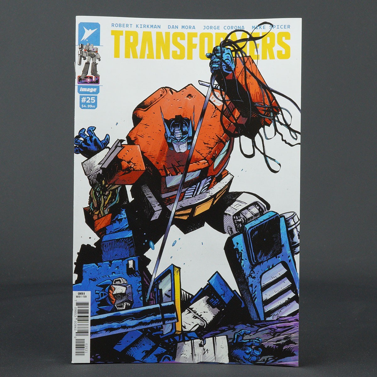 TRANSFORMERS #25 Cvr B Image Comics 2025 0825IM0264 25B (CA) Johnson + Spicer
