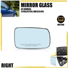 OE 51168247134 Blue Tinted Mirror Glass Passenger Side Heated For BMW 3 Series