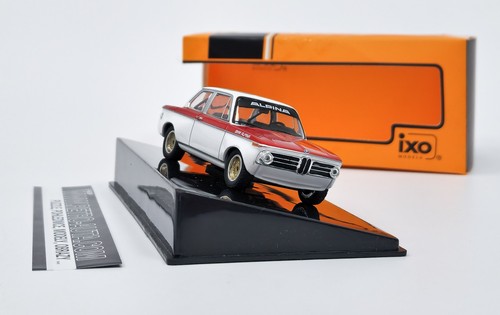 BMW Alpina 2002 Tii 1972 White/Red IXO 1:43 - Picture 9 of 10