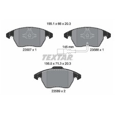 Satz Bremsbeläge Bremsklötze vorne für Seat Leon 1P1 Toledo 3 5P2 4 KG3 | 241