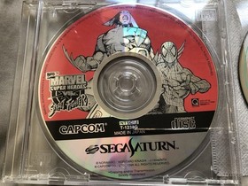 Marvel Super Heroes VS Street Fighter Sega Saturn