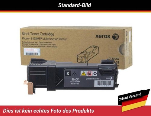 106R01459 Xerox Phaser 6128 Tonerkartusche Schwarz - Afbeelding 2 van 4