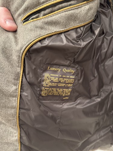 Moorer Cashmere Puffer Jacket - US 38 (Italian Size 48) - Picture 5 of 9