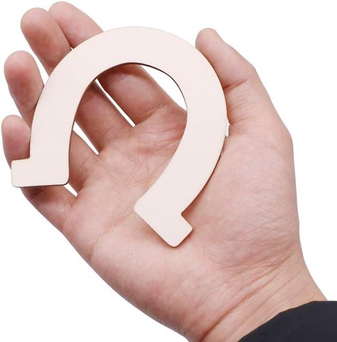 48 Pcs Horseshoe Unfinished Wood Cutouts Wooden for DIY Craft,...  - Bild 2 von 7