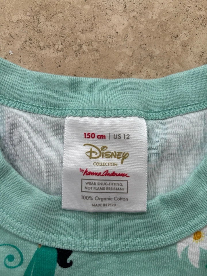 Pijama corto orgánico HANNA DIFFERENTSON Disney Jasmine Aladdin, talla 150 (12) Foto 4 de 4