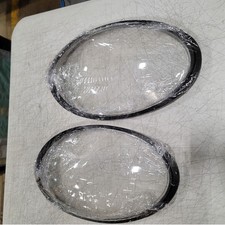 Pair Front Headlight Clear Lens Cover For 13-17 18 Porsche 991 911 Targacarrera Pair Front Headlight Clear Lens Cover For 13-17 18 Porsche 991 911 Targacarrera