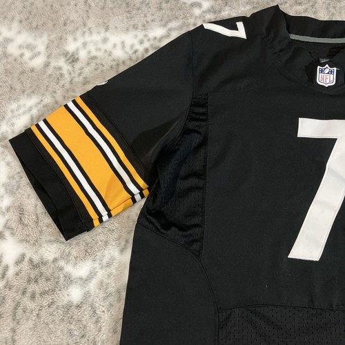 Nike Elite Ben Roethlisberger Pittsburgh Steelers Jersey On Field 48 Home Away - Picture 5 of 12