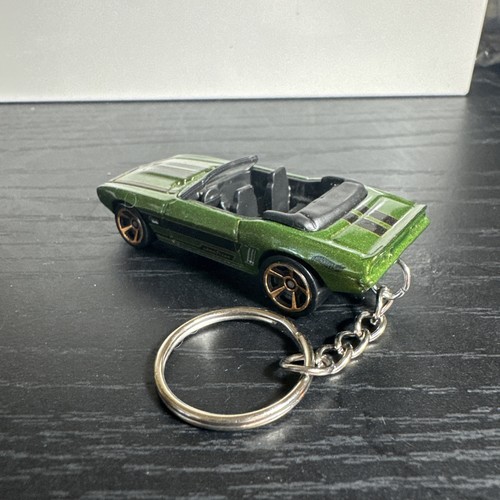 1969 Camaro Convertible Diecast Schlüsselanhänger 1:64 Hot Wheels Matchbox Geschenk - Bild 2 von 2