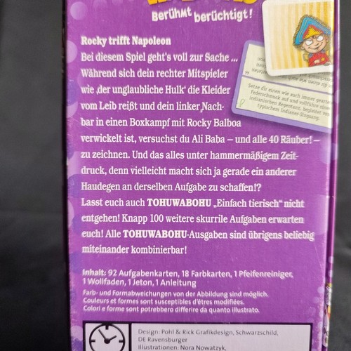 Tohu Wabohu berühmt berüchtigt - Ravensburger - Ab 12 Jahren - Vollständig - Bild 3 von 4