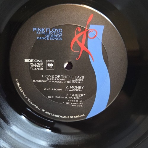 Vinyl LP Pink Floyd A Collection Of Great Dance Songs TC37680 1981 Shrink Hype - Picture 10 of 10