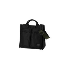 Porter PX Tanker 2-Way Vertical Tote Bag - Small Black
