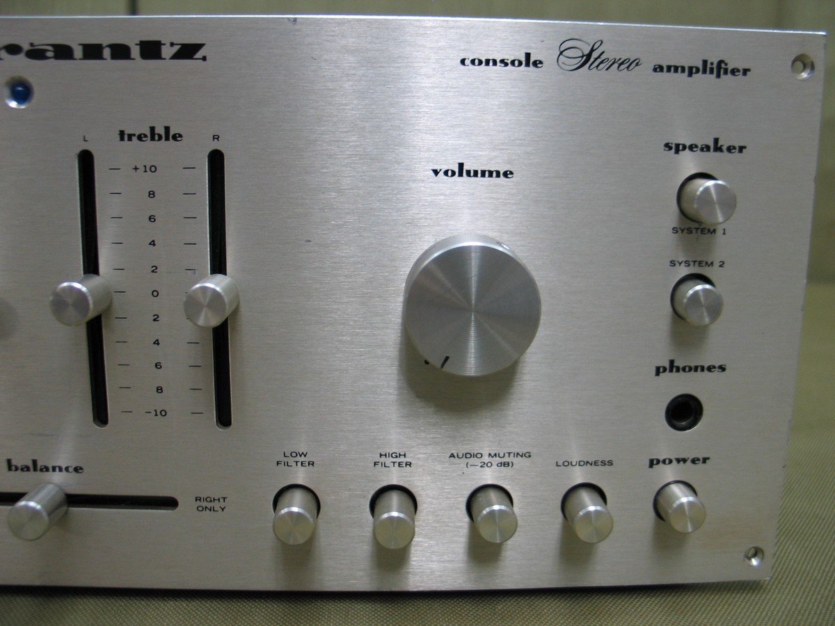 Marantz 1120 Console Stereo Amplifier (Circa 1973) Pro-Recapped