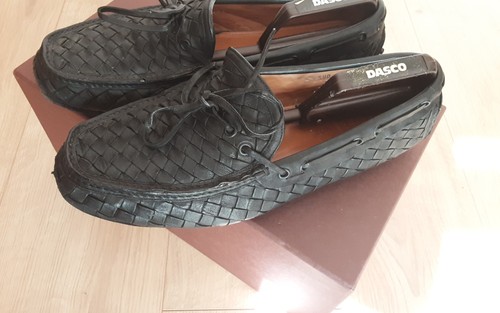 Herren The Original AUTOSCHUH von PRADA Schuhe Leder Schwarz Made in Italy Größe 11 - Bild 21 von 22