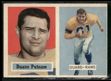 1957 Topps #87 Duane Putnam - EX Set Break! RC