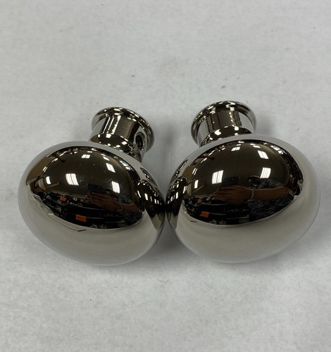 Baldwin 5000.055.MR Knob X Less Rose - PVD Polished Nickel (ONE PAIR) - Picture 2 of 5