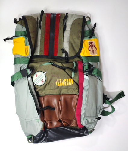 Bioworld Star Wars Book Of Boba Fett Rucksack Schule Laptop Mandalorianer