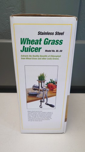 All Stainless Steel wheat-grass /veggie manual juicer - Picture 3 of 5