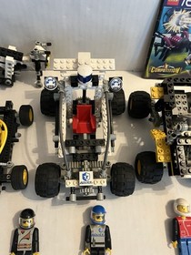 6 Vintage TECHNIC Vehicle & Minifigure Set # 8223 8230 8816 8207 8233 8239 Lot