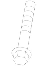 New Genuine BMW Collar Screw (2009-2018) OE 33306785433