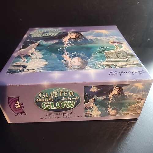 Glitter Glow Fortunes Dream Puzzle 750 Pieces Fantasy Mystical Whimsical Artsy - Picture 4 of 8
