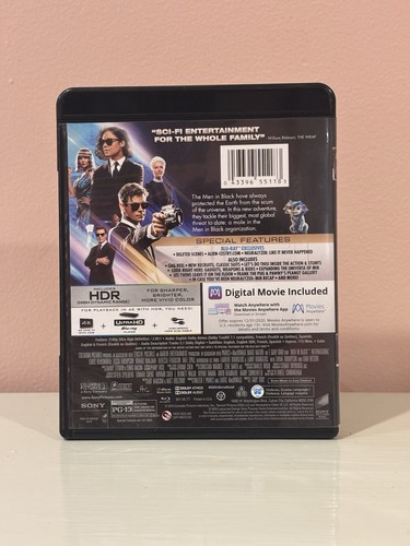 Men in Black: International (4K Ultra HD + Blu-ray, 2019) No Slipcover - Bild 2 von 2