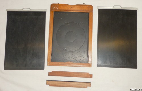 (5) 5x7 Folmer Graflex Eastman Film Wood Frame Film Holders - Picture 11 of 11