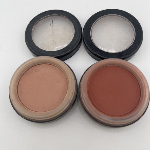 RARE 2 early 1990s M.A.C. Cheek colors HTF-twist off caps collectors-lot