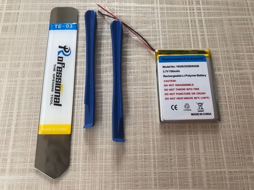 Replacement Battery For Microsoft Zune HD 16GB 32GB HD 64GB X817263-002 700mAh - Picture 2 of 6