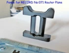 Brand New 3D Printed Fence to fit RECORD UK No:071 Hand Router Planes Old Tool