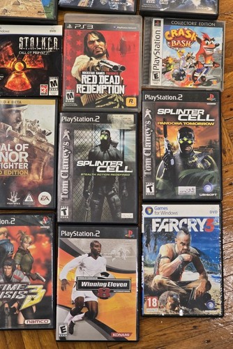 UNTESTED VIDEO GAME LOT CALL OF DUTY RED DEAD NEEDS CLEANING *READ DESCRIPTION* - Picture 3 of 6