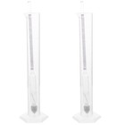  2 Sets Hydrometer Alcohol Alcoholmeter Proof Measuring Cylinder Beer
