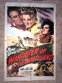 Locandina film Wanderer of the Wasteland 1945 27x41 James Warren Richard Martin